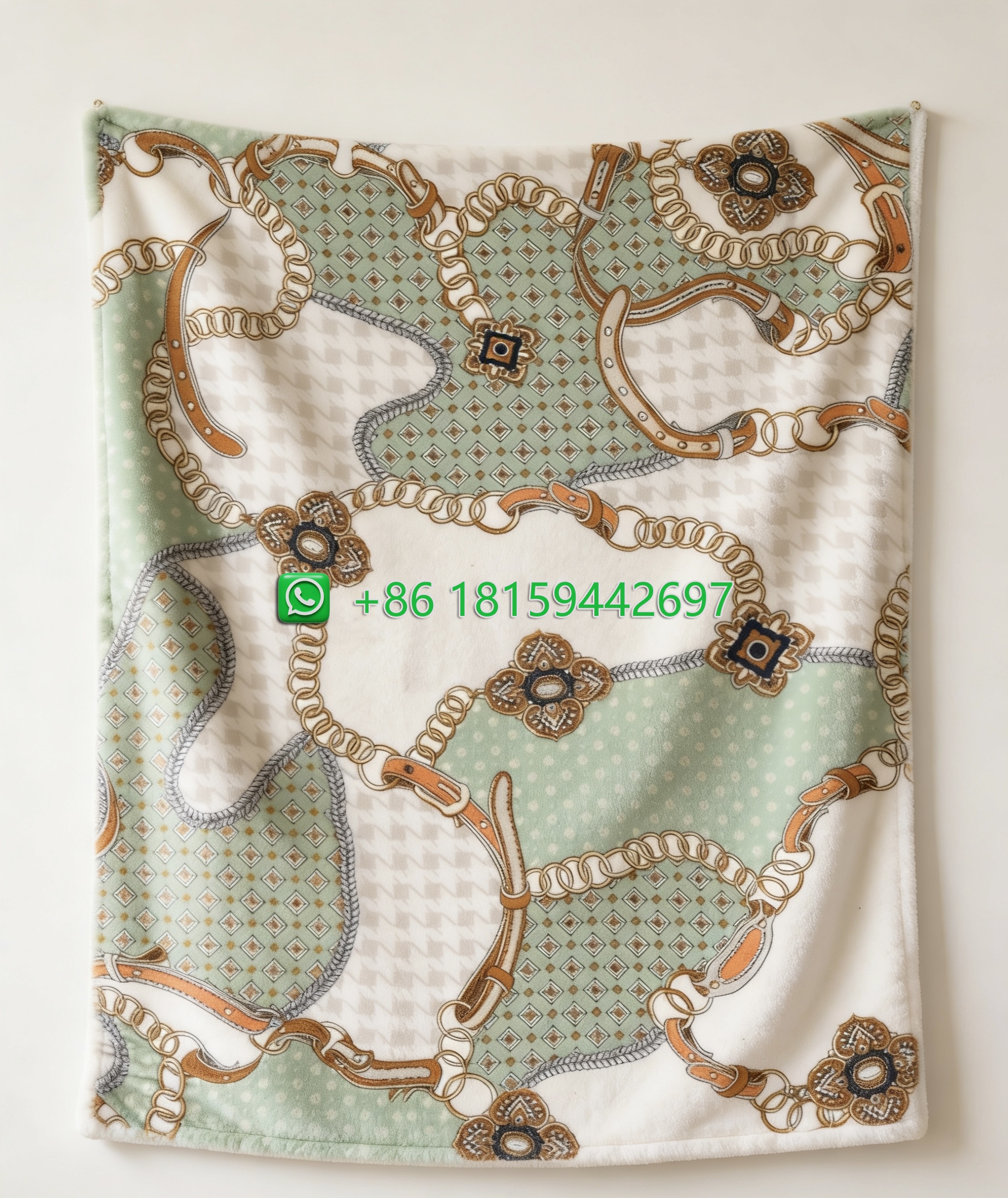 Hermes Throw Blankets